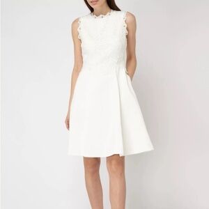 Ted Baker Sleeveless Lace Lexie Bridal Fit and  Flare Dress, Size 2, NWT